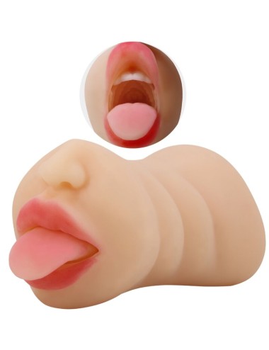 CRAZY BULL - SARAH MASTUBADOR EM FORMA DE VAGINA DUPLA ENTRADA