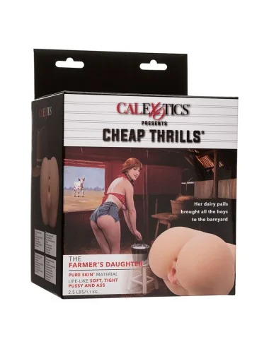 CALEXOTICS - A FILHA DO FAZENDEIRO DUPLO MASTURBADOR REALISTA CARNE