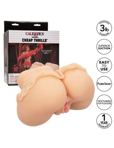 CALEXOTICS - THE PEEP SHOW GIRL DUPLO MASTURBADOR REALISTA CARNE