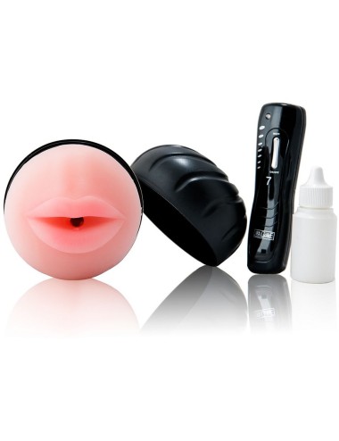 BAILE - MASTURBADOR BOCA COM VIBRADOR 7 RITMOS