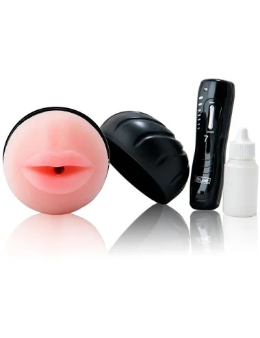 BAILE - MASTURBADOR BOCA COM VIBRADOR 7 RITMOS