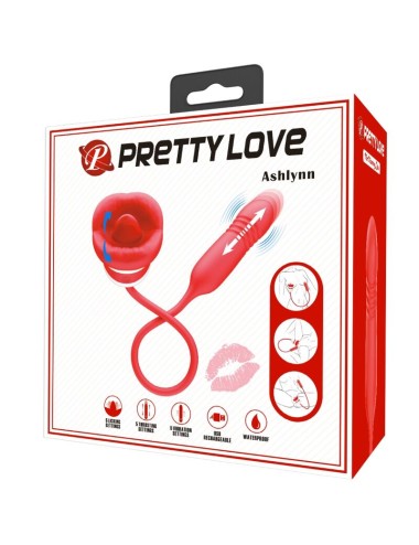 PRETTY LOVE - ASHLYNN MASTURBADOR BOCA VERMELHA
