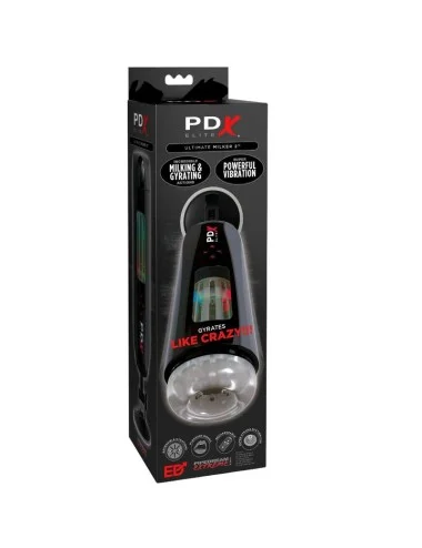 PDX ELITE - STROKER ULTIMATE MILKER 2 ROTATIVO E VIBRADOR