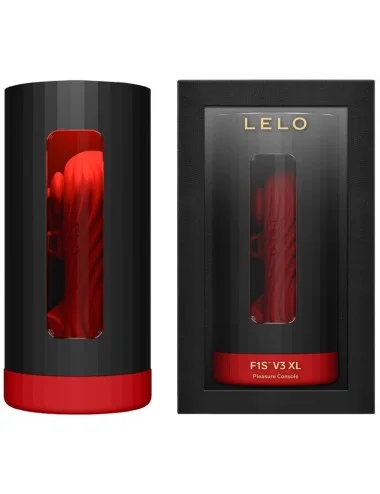 LELO - F1S V3 MASTURBADOR MASCULINO VERMELHO XL