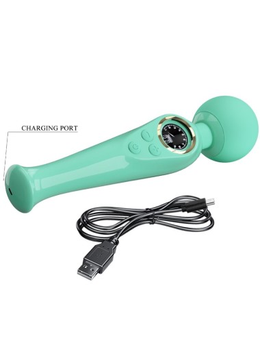 PRETTY LOVE - VIBRADOR DE VARINHA VERDE SKYLER