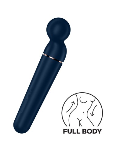 SATISFYER - MASSAGER VIBRADOR PLANET WAND-ER AZUL