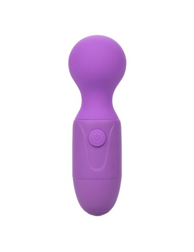 CALEXOTICS - FIRST TIME MASSAGEADOR RECARREGÁVEL 10 VIBRAÇÕES ROXO