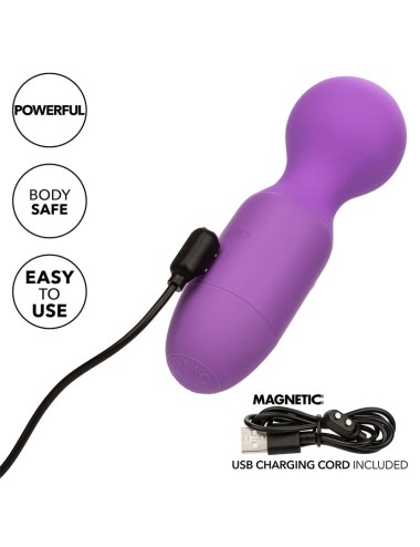 CALEXOTICS - FIRST TIME MASSAGEADOR RECARREGÁVEL 10 VIBRAÇÕES ROXO