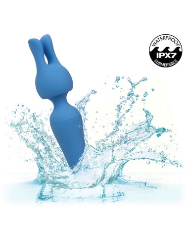 CALEXOTICS - COUTURE KIT VIBRADOR WAND 10 VIBRAÇÕES AZUL