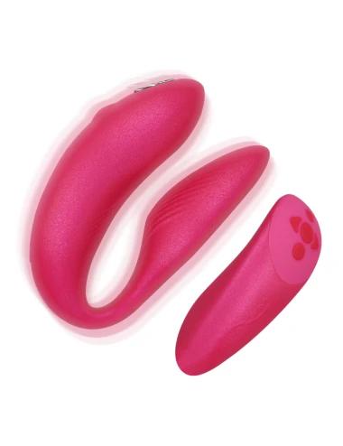 WE-VIBE - VIBRADOR WE VIBE CHORUS PARA CASAIS COM SQUEEZE CONTROL ROSA