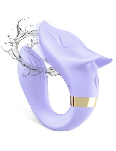 ARMONY - VIBRADOR FOX PARA CASAIS COM CONTROLE REMOTO ROXO