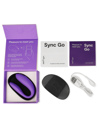WE-VIBE - SYNC GO ESTIMULADOR DUPLO VIOLETA