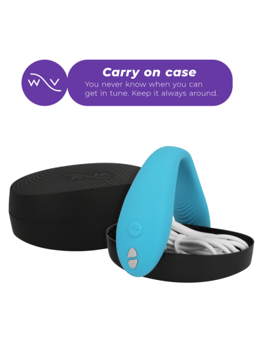 WE-VIBE - SYNC GO ESTIMULADOR DUPLO TURQUESA
