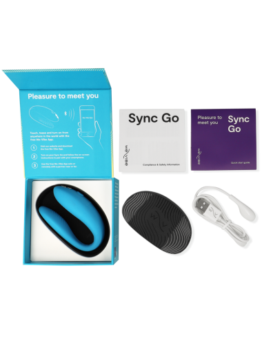 WE-VIBE - SYNC GO ESTIMULADOR DUPLO TURQUESA