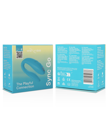 WE-VIBE - SYNC GO ESTIMULADOR DUPLO TURQUESA