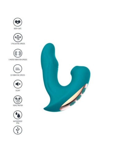 XOCOON - ESTIMULADOR ETERNAL LOVE VIBE VERDE