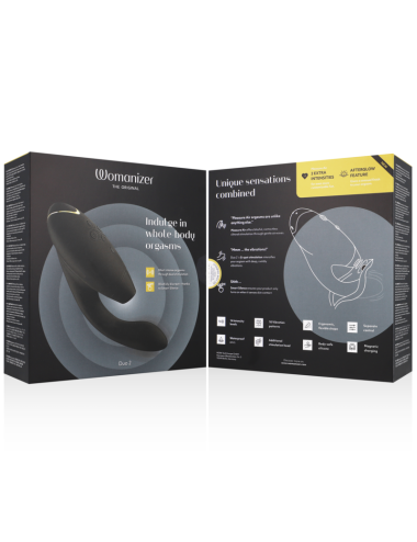 WOMANIZER - DUO 2 ESTIMULADOR PRETO