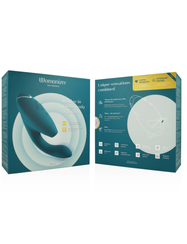 WOMANIZER - DUO 2 ESTIMULADOR BLUE PETROL