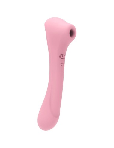 FEMINTIMATE - MASSAGER DAISY SUCÇÃO E VIBRADOR ROSA