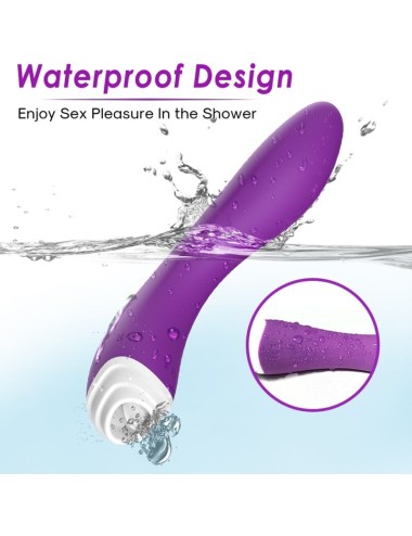 ARMONY - FAIRYLAND LAMINDO CLITOR VIBRANTE E VIBRADOR ROXO