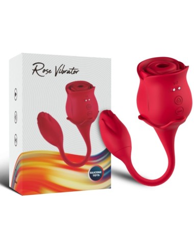 ARMONY - PINK LICKING VIBRANDO DE CLIT & VIBRADOR VERMELHO