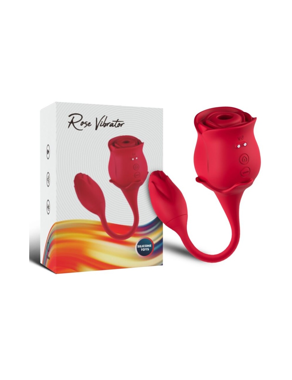 ARMONY - PINK LICKING VIBRANDO DE CLIT & VIBRADOR VERMELHO