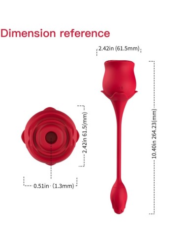 ARMONY - PINK LICKING VIBRANDO DE CLIT & VIBRADOR VERMELHO