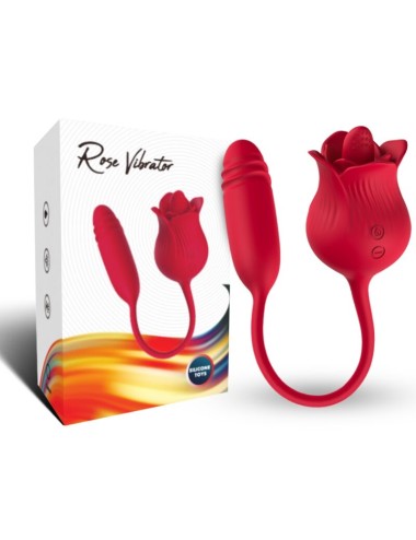 ARMONY - ROSELIP LICKING VIBRANDO CLITÓRIO E VIBRADOR VERMELHO