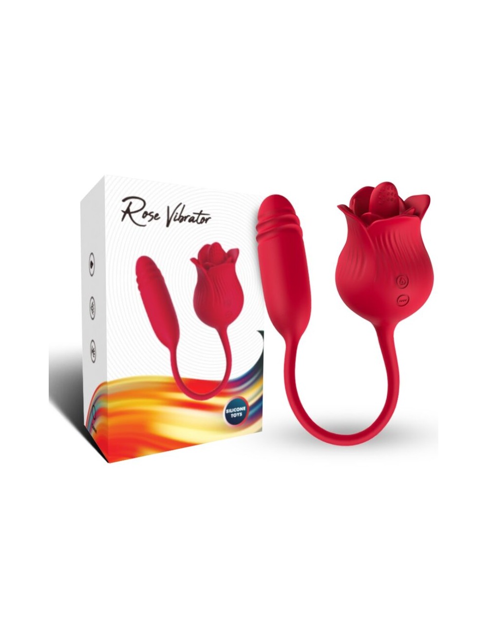 ARMONY - ROSELIP LICKING VIBRANDO CLITÓRIO E VIBRADOR VERMELHO