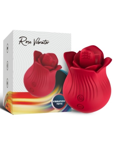 ARMONY - VIBRADOR E ESTIMULADOR ROSA VERMELHO