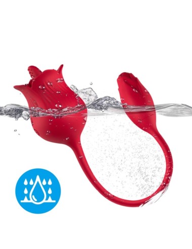 ARMONY - VIBRADOR ROSA CON COLA VERMELHO