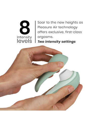 WOMANIZER - LIBERTY 2 ESTIMULADOR DE CLITORIS & SUCKER VERDE CLARO