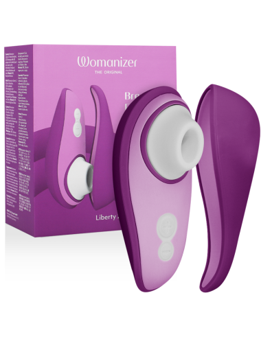 WOMANIZER - LIBERTY 2 ESTIMULADOR DE CLITORIS & SUCKER VIOLETA