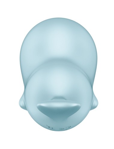 SATISFYER - SASSY SEAL ESTIMULADOR E VIBRADOR AZUL