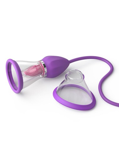 FANTASY FOR HER - MANGUEIRA DE SUCÇÃO MAX PLEASURE COM LÍNGUA ESTIMULANTE ROXA