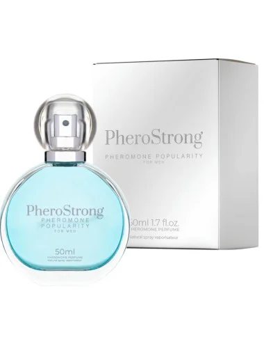 PHEROSTRONG - PERFUME DE FEROMÔNIOS POPULARIDADE PARA HOMENS 50 ML