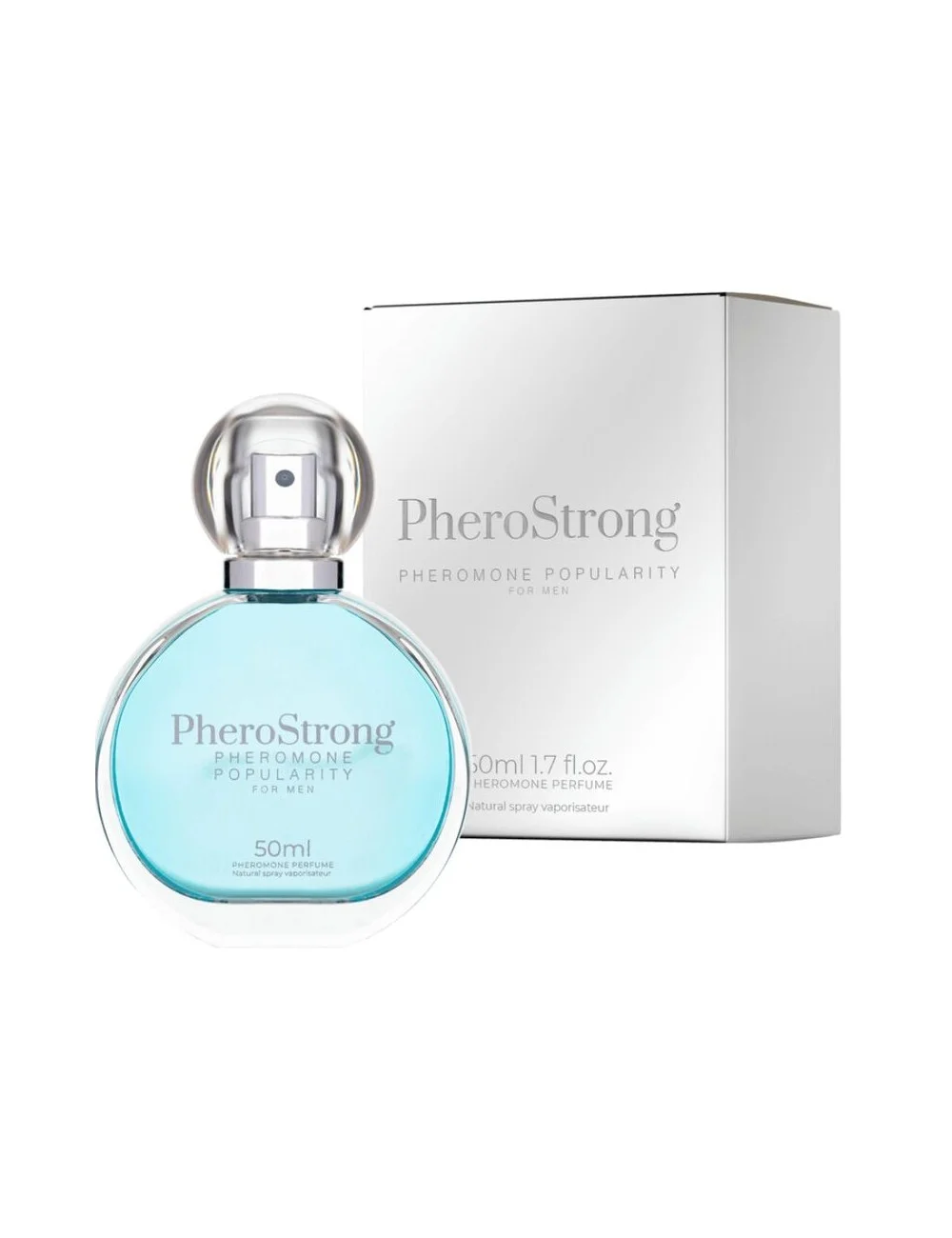 PHEROSTRONG - PERFUME DE FEROMÔNIOS POPULARIDADE PARA HOMENS 50 ML PHEROSTRONG - PERFUME DE FEROMÔNIOS POPULARIDADE PARA HOMENS 50 ML