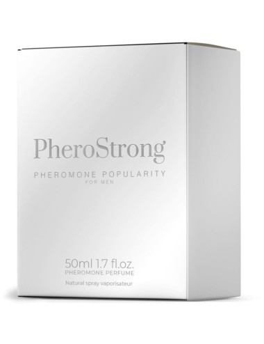 PHEROSTRONG - PERFUME DE FEROMÔNIOS POPULARIDADE PARA HOMENS 50 ML