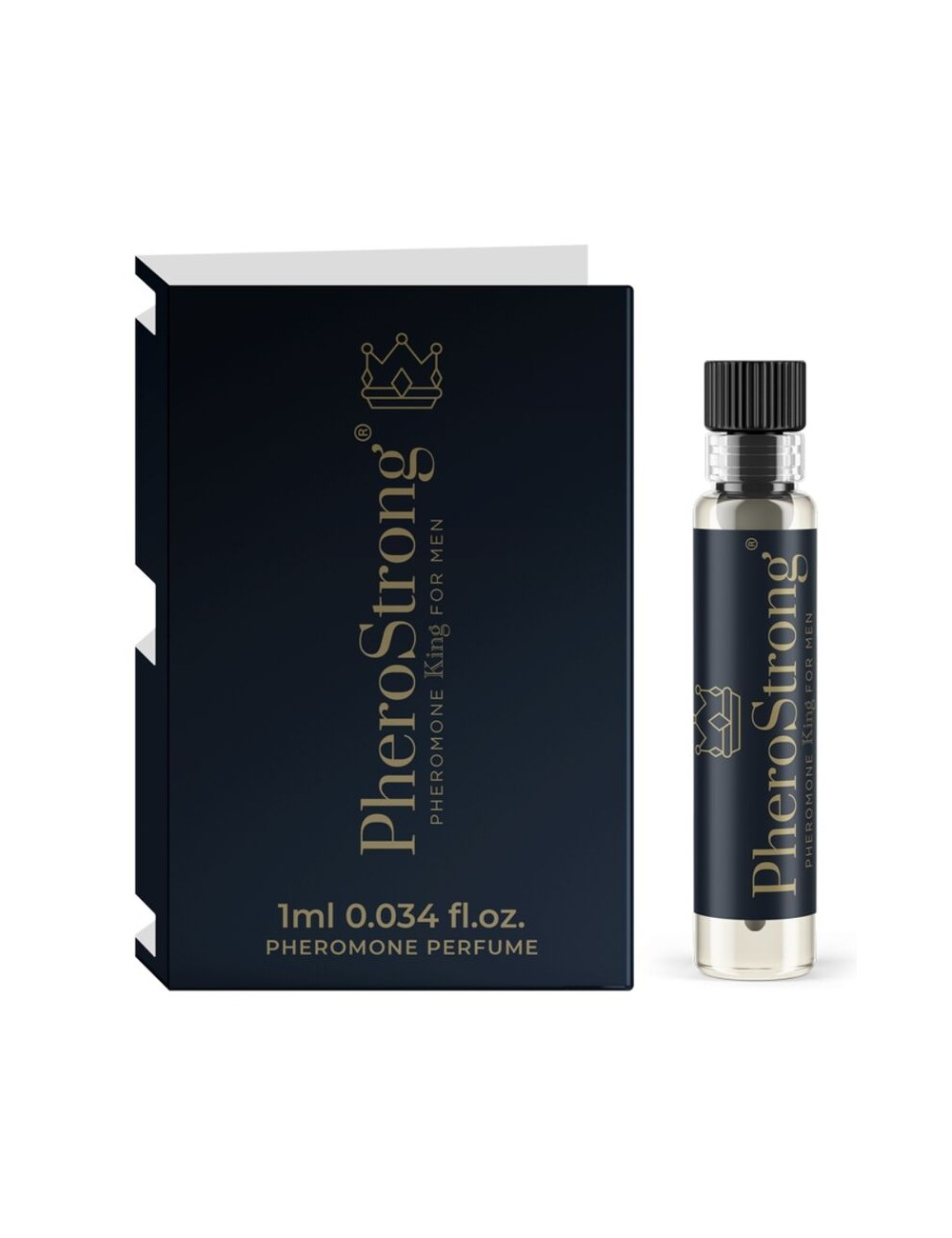 PHEROSTRONG - PERFUME DE FEROMONAS KING PARA HOMEM 1 ML PHEROSTRONG - PERFUME DE FEROMONAS KING PARA HOMEM 1 ML