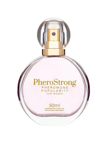 PHEROSTRONG - PERFUME DE FEROMÔNIOS POPULARIDADE PARA MULHER 50 ML