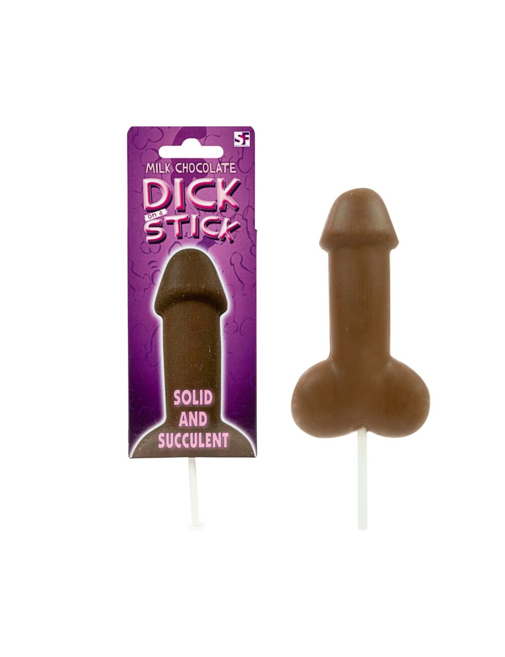 SPENCER & FLEETWOOD - PIRULITO DE PÉNIS DE CHOCOLATE DE LEITE SPENCER & FLEETWOOD - PIRULITO DE PÉNIS DE CHOCOLATE DE LEITE