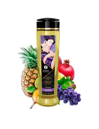 SHUNGA - HUILE DE MASSAGE ÃROTIQUE LIBIDO 240 ML