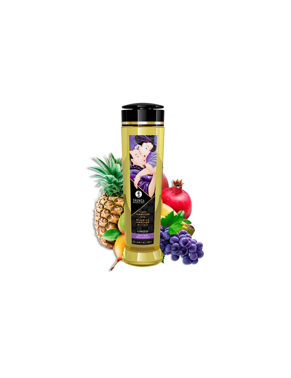 SHUNGA - HUILE DE MASSAGE ÃROTIQUE LIBIDO 240 ML