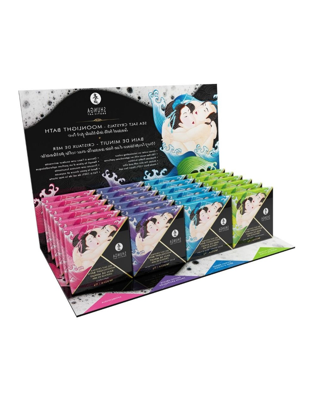 SHUNGA - PRÃSENTOIR BAIN DAMOUR + 24 UNITÃS