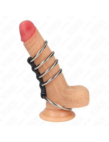 KINK - 5 ANNEAUX PÃNIS DE 3