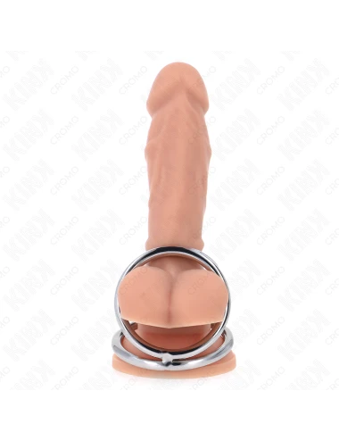 KINK - ANNEAU PÃNIS EN MÃTAL TRIPLE CHROME 3
