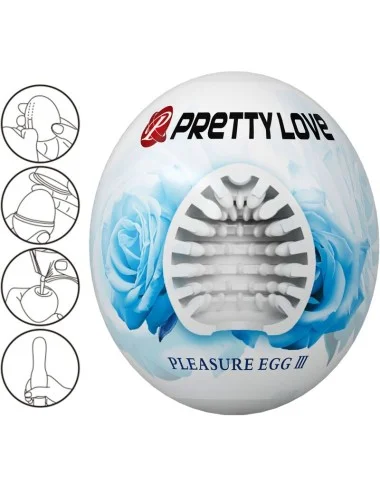 PRETTY LOVE - MASTURBADOR MASCULINO CLARINHA DE OVO