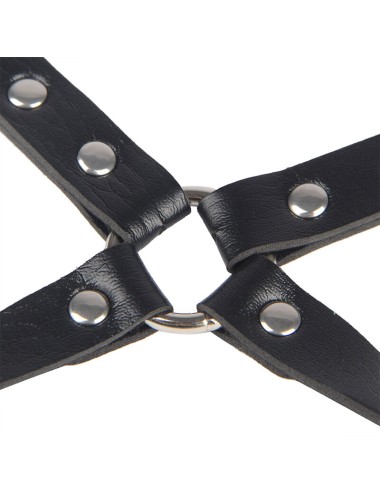 SUBBLIME - 953690 ALGEMAS COM CINTO DE BONDAGE PRETO TAMANHO ÚNICO