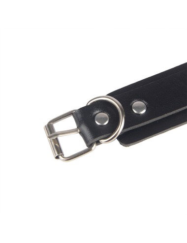 SUBBLIME - 953690 ALGEMAS COM CINTO DE BONDAGE PRETO TAMANHO ÚNICO