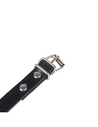 SUBBLIME - 953690 ALGEMAS COM CINTO DE BONDAGE PRETO TAMANHO ÚNICO